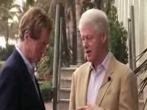 Bob Arnot with 7 Bill Clinton: On PIH Work in Haiti