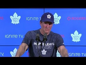 Maple Leafs Morning Skate: Mike Babcock - December 20, 2018