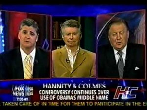 Bill Cunningham debates Bob Beckel about the Obama name calling - Part 1 of 3