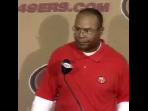 Mike Singletary Vernon Davis Rant