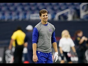 Giants' Eli Manning rates new offensive line, run game