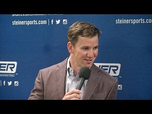Eli Manning In-Depth Interview with Brandon Steiner, Quarterback, New York Giants, 2x Super Bowl MVP