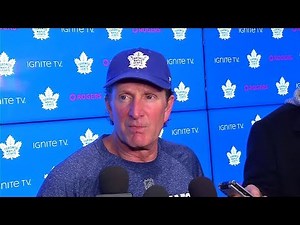 Maple Leafs Practice: Mike Babcock - December 17, 2018