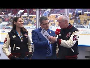 Ron MacLean on Donovan Sebrango Oct 5, 2018