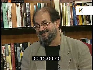 Salman Rushdie on Fatwa Impact, 1995 Interview Rushes