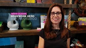 Homework Hero: Ninive Calegari honored as an ABC7 Star