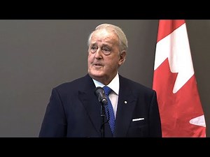 Brian Mulroney comments on Trump and NAFTA