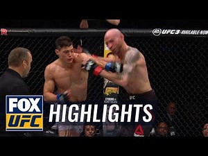 Alan Jouban KO's Ben Saunders | HIGHLIGHTS | UFC FIGHT NIGHT