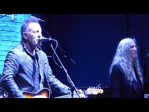 "Because The Night" by Patti Smith and Bruce Springsteen at Tribeca Film Festival 2018