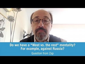 Bill Emmott answers Zap on the "West vs. the rest" mentality against Russia