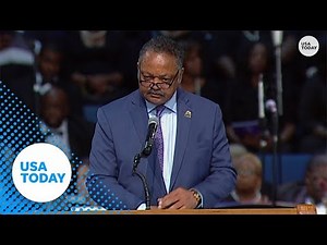 Rev. Jesse Jackson: Long lines for Aretha Franklin funeral, short lines to vote