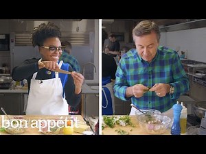 Daniel Boulud Challenges Amateur Cook To Keep Up With Him | Back-to-Back Chef | Bon Appétit