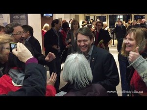 Cory Trépanier's INTO THE ARCTIC Exhibition Reception at the Queen Elizabeth Theatre, Vancouver