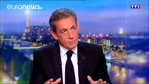 Former French President Nicolas Sarkozy went on prime time television TF1