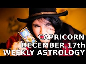 Capricorn weekly horoscope 17 December 2018