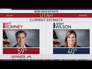 Mitt Romney wins Utah Senate bid