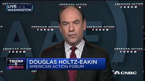 'Historic opportunity' to push for tax reform: Douglas Holtz-Eakin