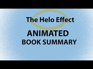 Animated summary | The Halo Effect