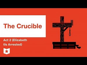 The Crucible by Arthur Miller | Act 2 (Elizabeth Is Arrested) Summary & Analysis