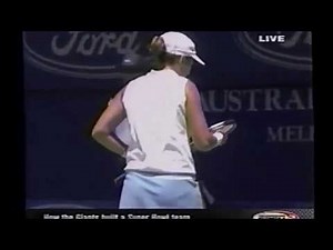 Monica Seles vs Miroslava Vavrinec 2001 AO Highlights