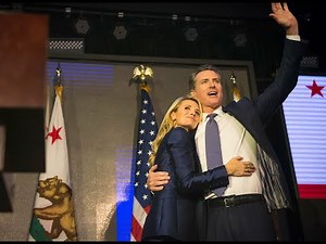 Watch Gavin Newsom speak after becoming governor