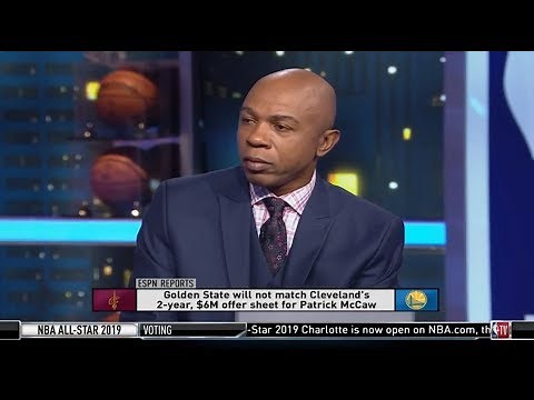 Greg Anthony & Candace Parker on Warriors will not match Cavs' offer to Patrick McCaw | NBA GameTime