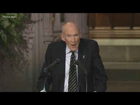 Alan Simpson's eulogy to his 'dear friend' President George H.W. Bush