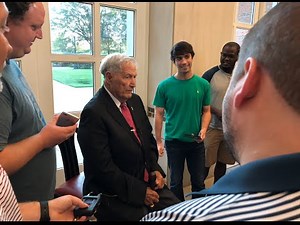 Gene Stallings 2 weeks after massive heart attack