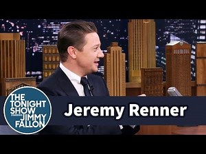 Jeremy Renner Chucked Doughnuts at Ed Helms After Breaking Both Arms