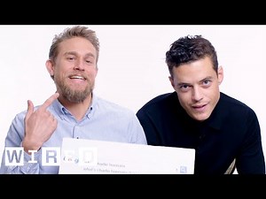 Rami Malek & Charlie Hunnam Answer the Web's Most Searched Questions | WIRED