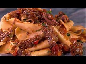 Michael Symon Makes Pappardelle with Mom's Sunday Sauce | The Chew