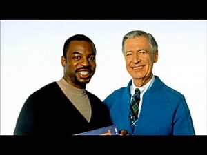 Mister Rogers and LeVar Burton