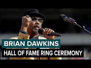 Brian Dawkins Receives His Pro Football Hall Of Fame Ring | Philadelphia Eagles