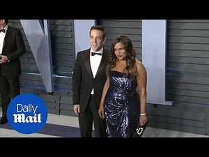 Mindy Kaling and B.J. Novak reunite at Vanity Fair Oscar Party - Daily Mail