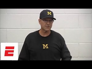 [FULL] Jim Harbaugh press conference after Michigan’s loss to Notre Dame | ESPN