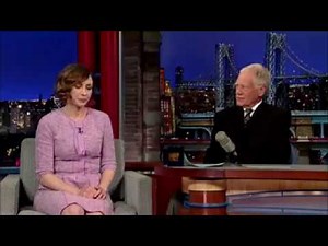 Vera Farmiga on "Late Show with David Letterman" - April 28, 2014