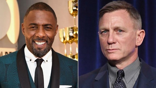 Idris Elba Posts 'Awks' Photo With Daniel Craig at the Golden Globes Amid James Bond Rumors