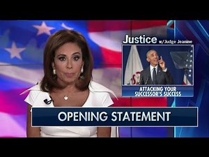 Pirro to Obama: 'Your Lies, Your Policies and Your Divisiveness' Are Why Trump Is President
