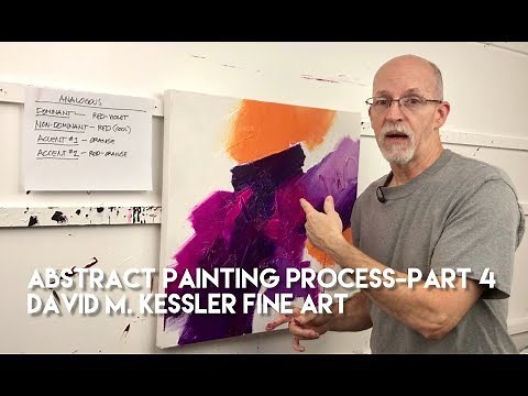 Abstract Painting Process-Part 4