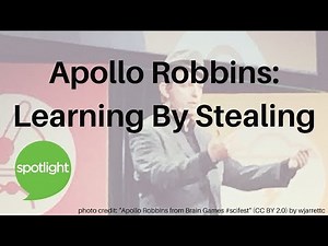 "Apollo Robbins: Learning By Stealing" - practice English with Spotlight