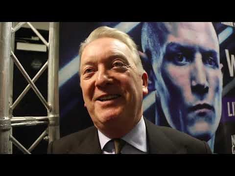 FRANK WARREN REACTS TO WARRINGTON WIN OVER FRAMPTON, WHYTE KO, SAUNDERS, SHOW CLASH /HEARN RANT