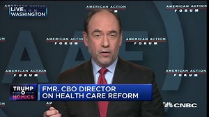 Fmr. CBO director on GOP health care bill