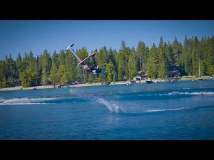 Sit Down WakeSurfing & Hydrofoiling Behind a Dreamy Centurion FS44 on Lake Tahoe