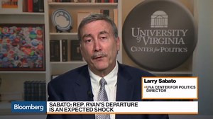 Paul Ryan's Departure Is an 'Expected Shock,' Says UVA's Larry Sabato