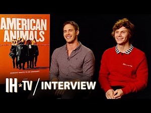 AMERICAN ANIMALS (2018) Evan Peters & Blake Jenner [INTERVIEW]