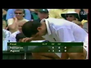 Pete Sampras vs Andre Agassi - 1999 Wimbledon Final - Highlights