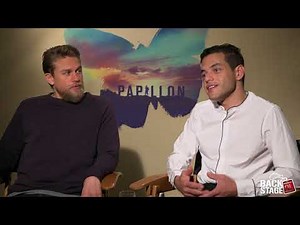 Charlie Hunnam Starves for PAPILLON, Almost Punches Rami Malek on Set