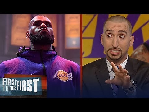 Nick Wright on LeBron's comments on Dan Gilbert, Warriors' losing streak | NBA | FIRST THINGS FIRST