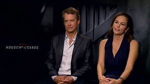 Diane Lane & Greg Kinnear Share "House of Cards" Secrets