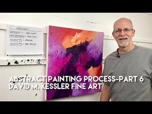 Abstract Painting Process-Part 6